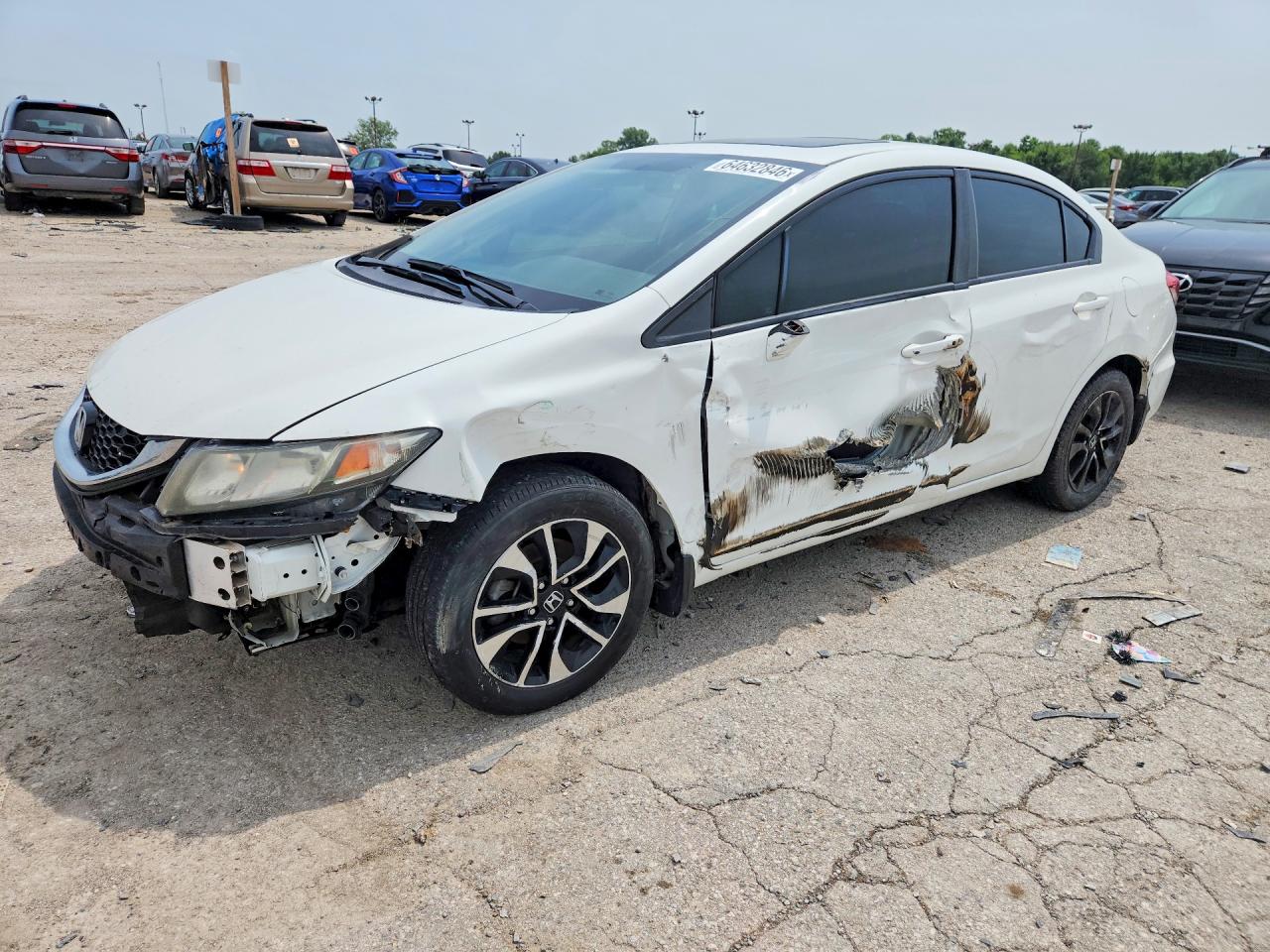 2014 HONDA CIVIC EX | 2HGFB2F84EH537925 | UPCARS