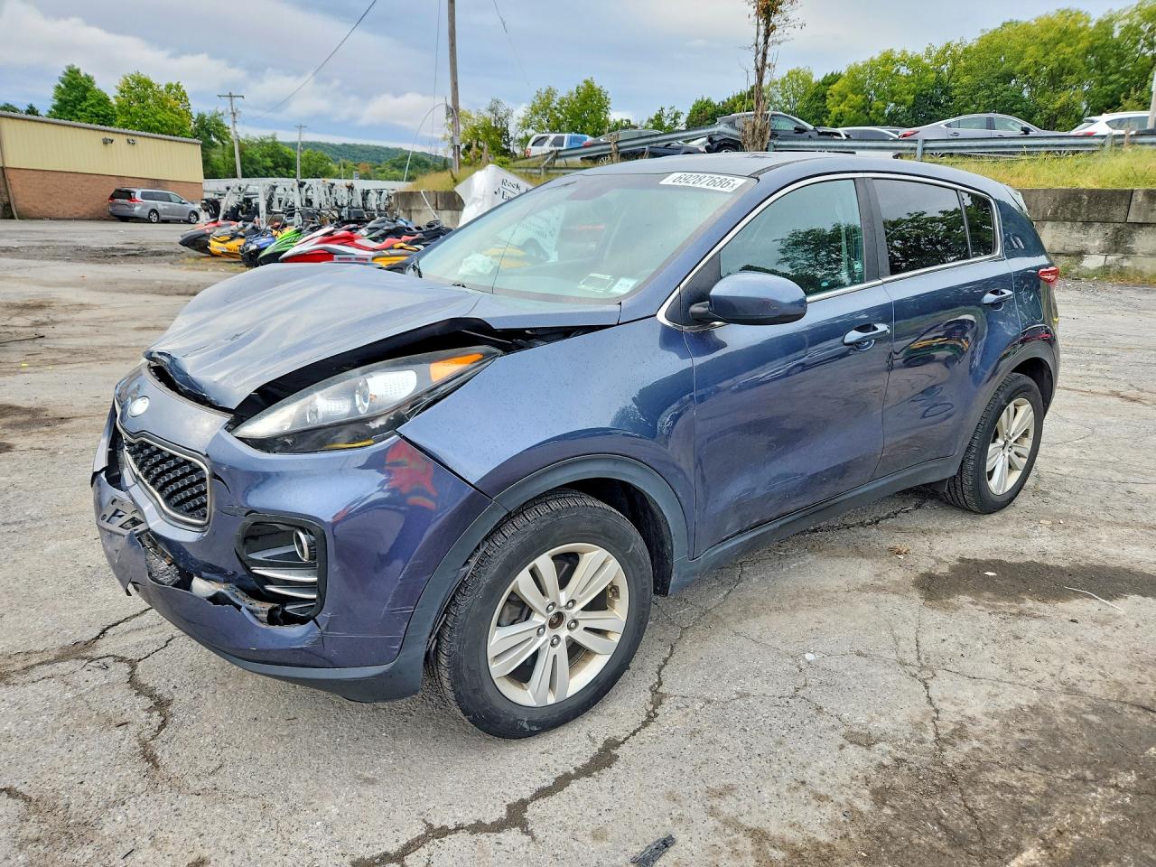 2018 KIA SPORTAGE LX | KNDPMCAC2J7437388 | UPCARS