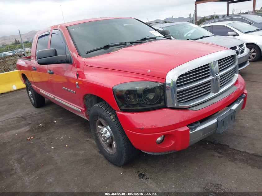 2006 DODGE RAM 2500 LARAMIE | 3D7KR29C36G226115 | UPCARS