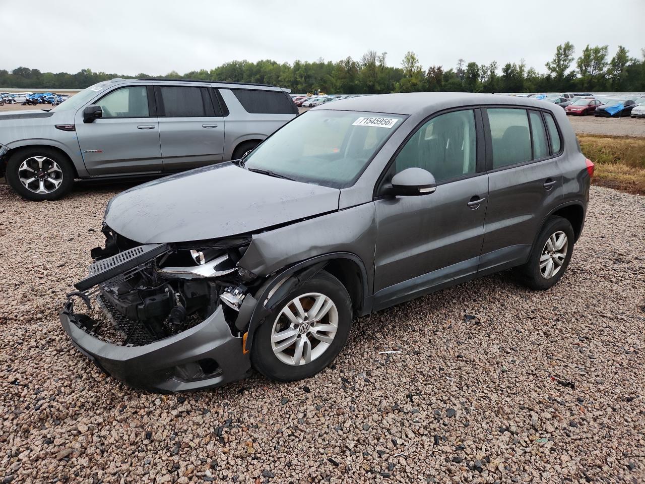 2014 VOLKSWAGEN TIGUAN S | WVGAV3AX5EW528328 | UPCARS