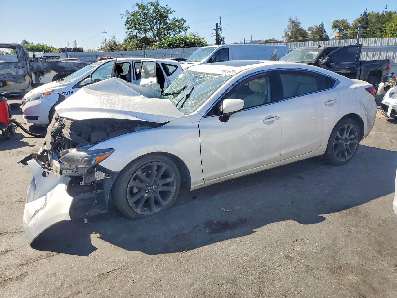 2016 MAZDA 6 GRAND TOURING | JM1GJ1W56G1461700 | UPCARS