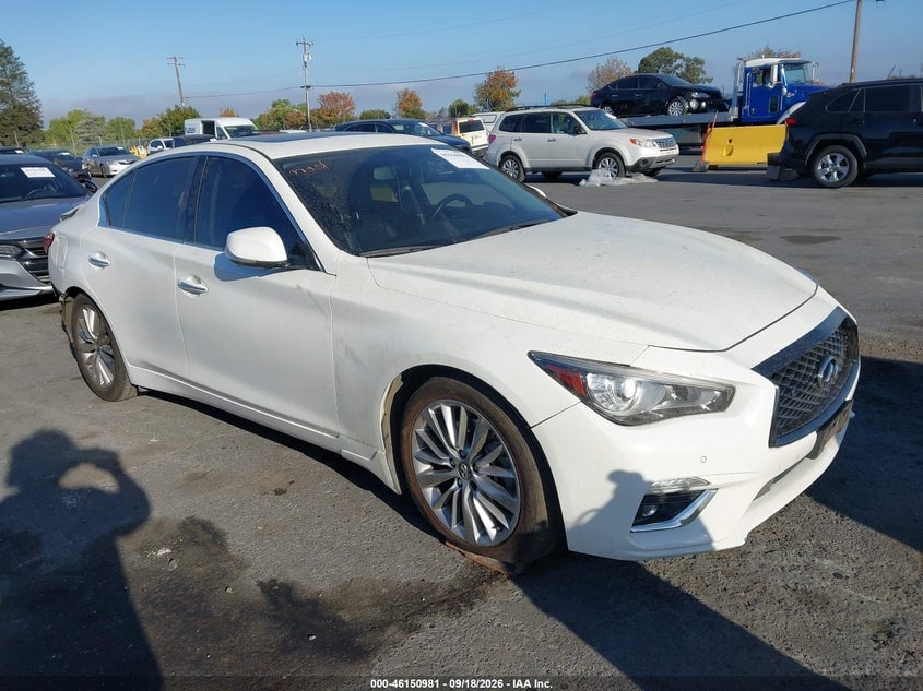 2021 INFINITI Q50 3.0T LUXE | JN1EV7BPXMM704542 | UPCARS