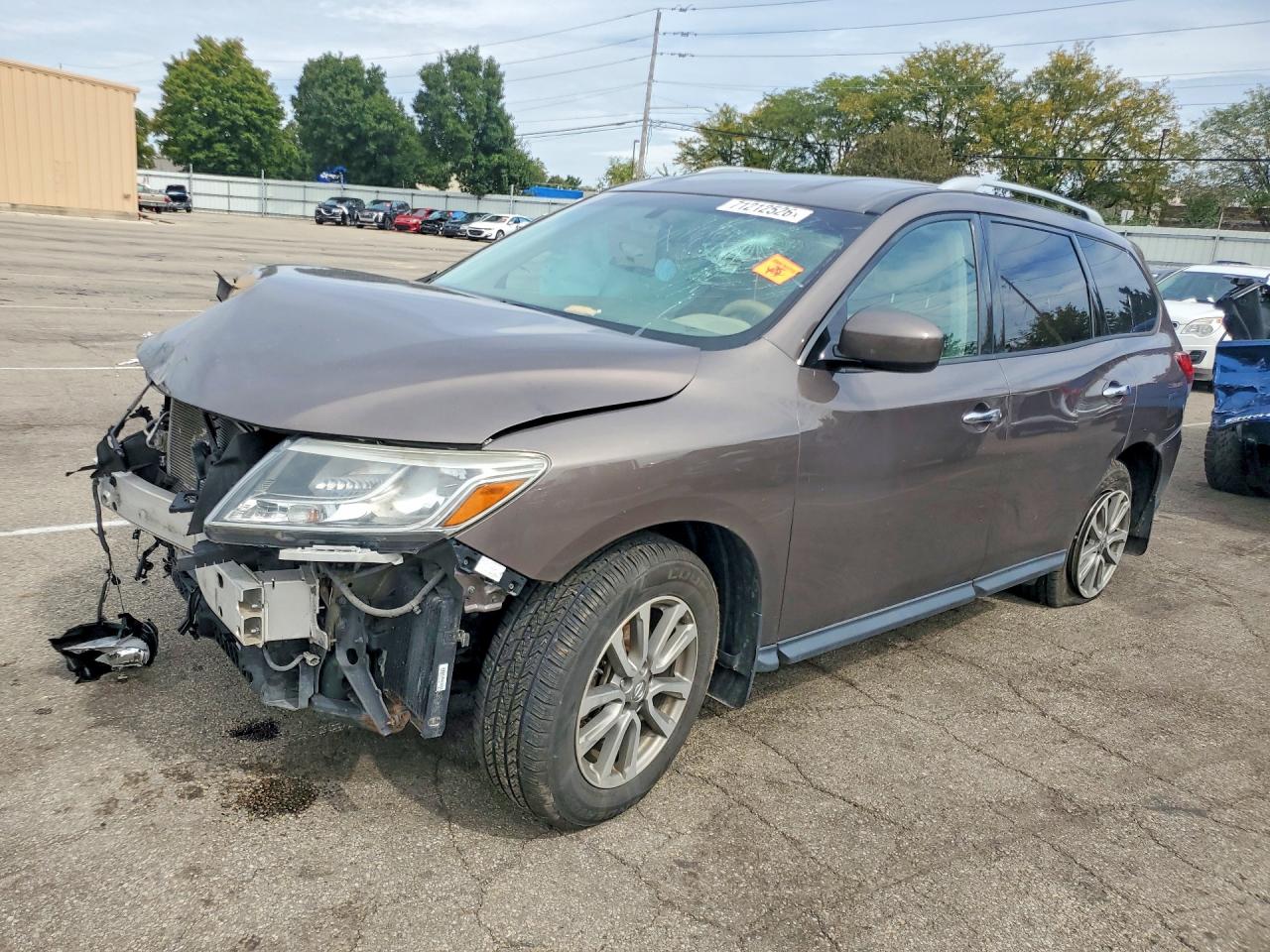 2015 NISSAN PATHFINDER S | 5N1AR2MM7FC679982 | UPCARS