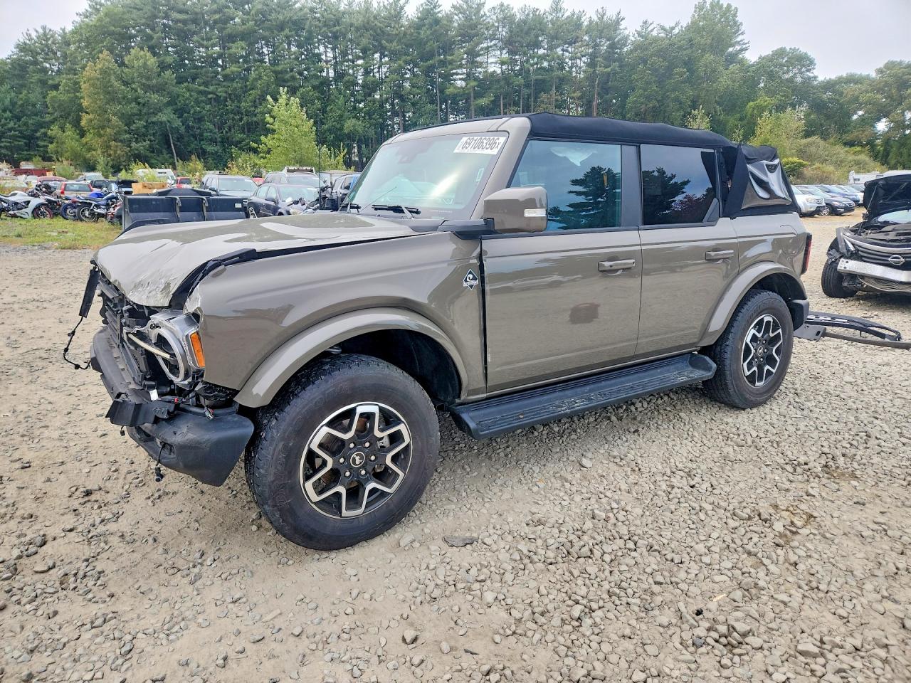 2025 FORD BRONC OUTER BANKS | 1FMDE8BH2SLA71217 | UPCARS