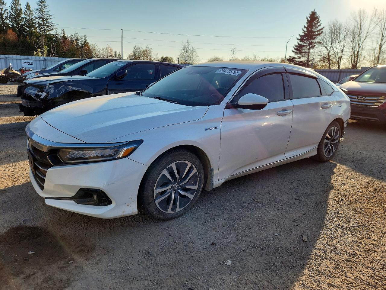 2022 HONDA ACCORD HYBRID EX | 1HGCV3F44NA800300 | UPCARS
