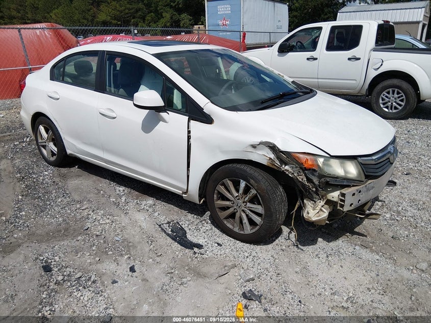 2012 HONDA CIVIC EX-L | 19XFB2F99CE348400 | UPCARS
