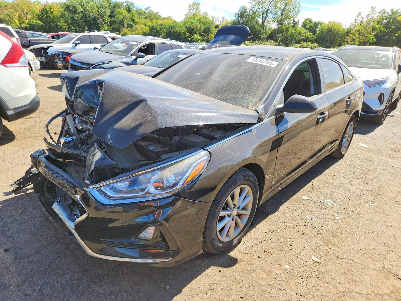 2018 HYUNDAI SONATA SE | 5NPE24AF6JH707716 | UPCARS