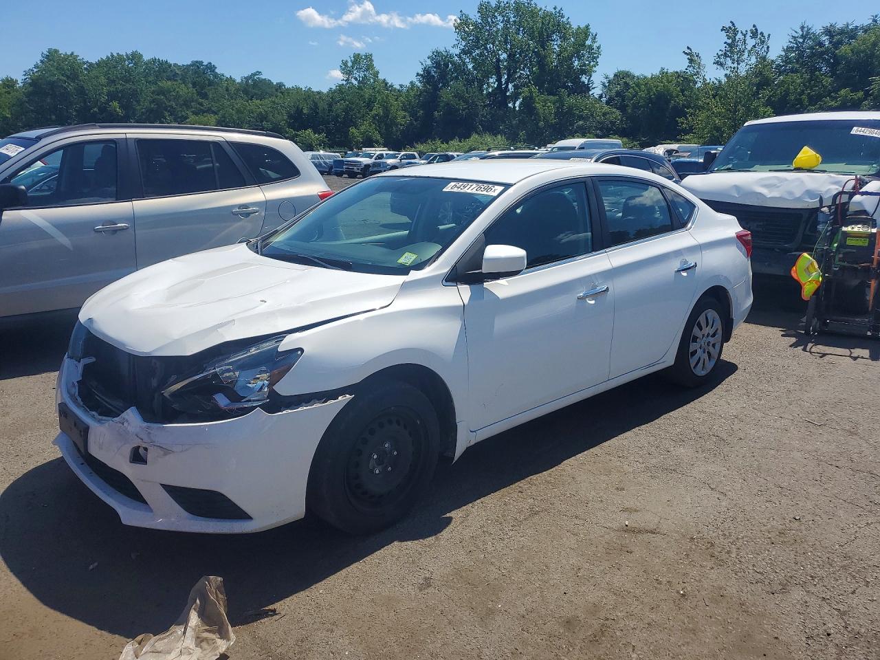 2017 NISSAN SENTRA S | 3N1AB7AP2HY278017 | UPCARS
