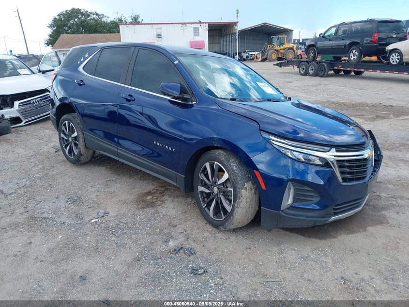 2022 CHEVROLET EQUINOX FWD LT | 3GNAXKEV7NL168459 | UPCARS