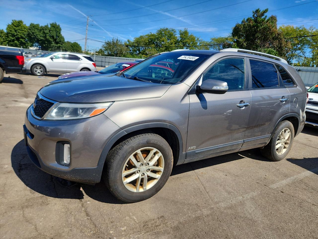 2015 KIA SORENTO LX | 5XYKTDA61FG638528 | UPCARS