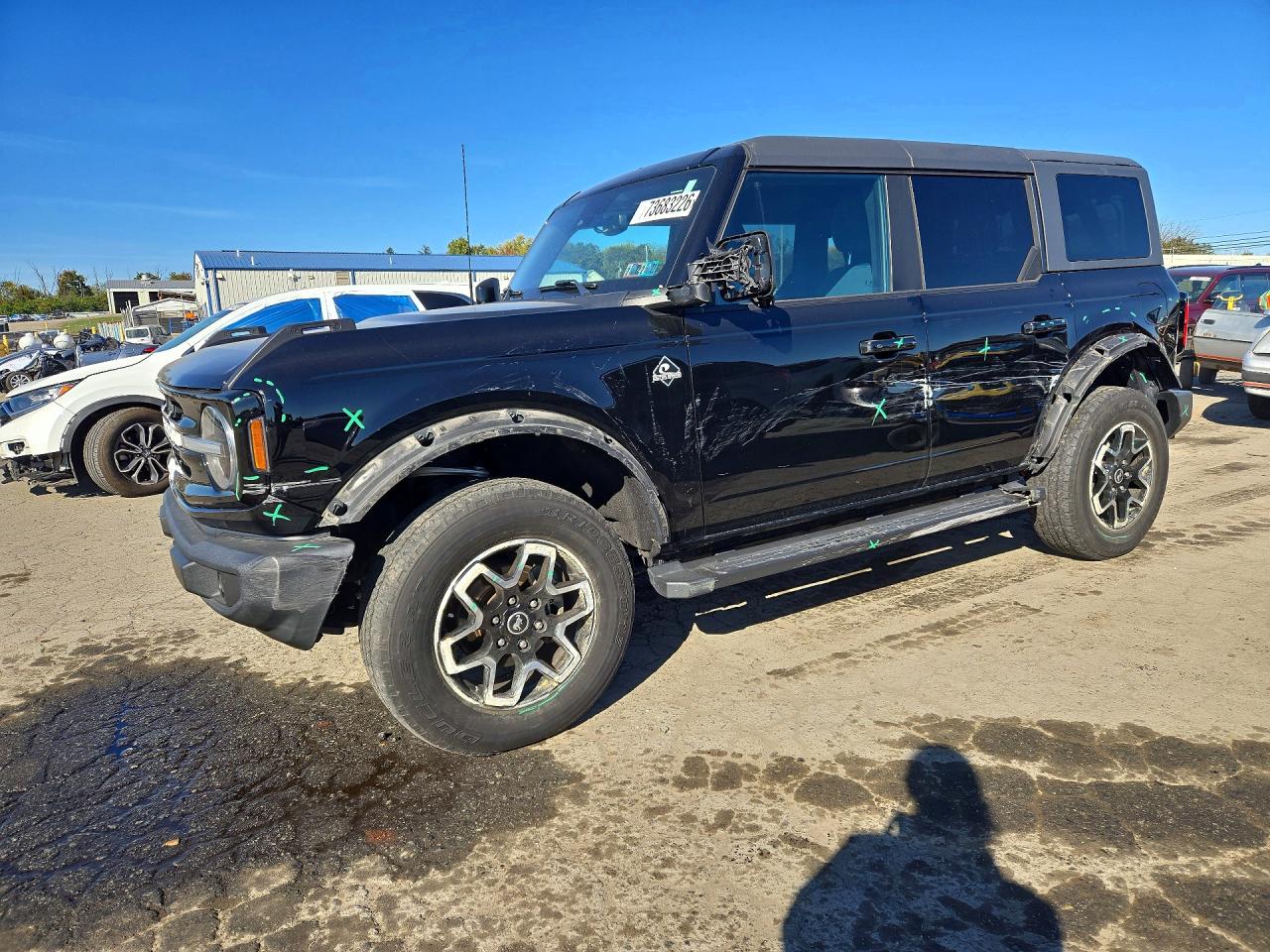 2022 FORD BRONCO BASE | 1FMDE5BH8NLA87800 | UPCARS