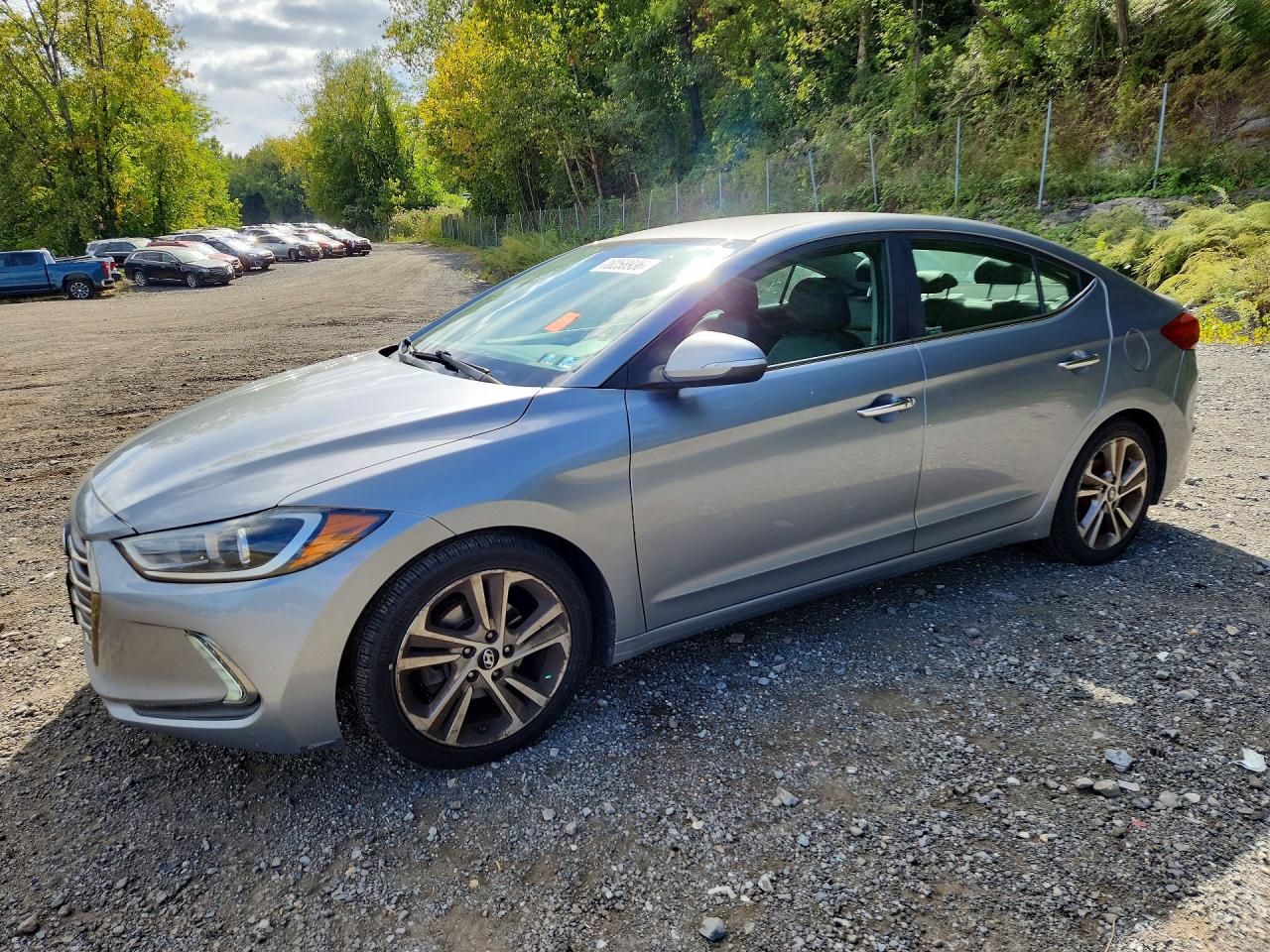 2017 HYUNDAI ELANTRA LIMITED | 5NPD84LF9HH008601 | UPCARS