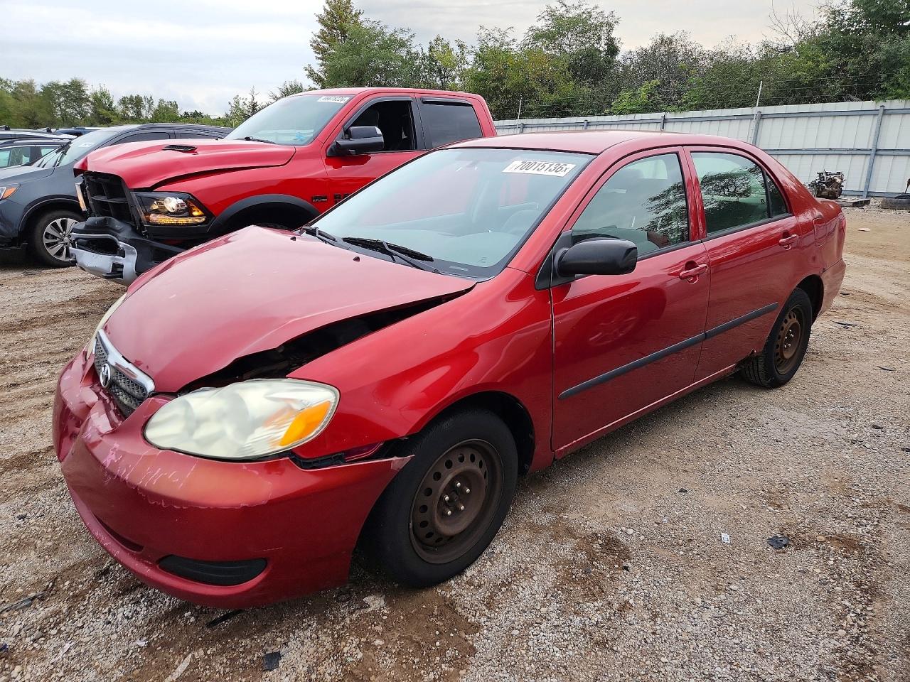 2006 TOYOTA COROLLA CE | JTDBR32E860096543 | UPCARS