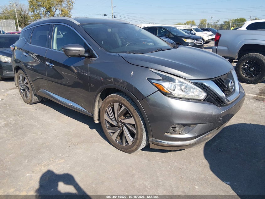 2016 NISSAN MURANO PLATINUM | 5N1AZ2MH1GN150858 | UPCARS