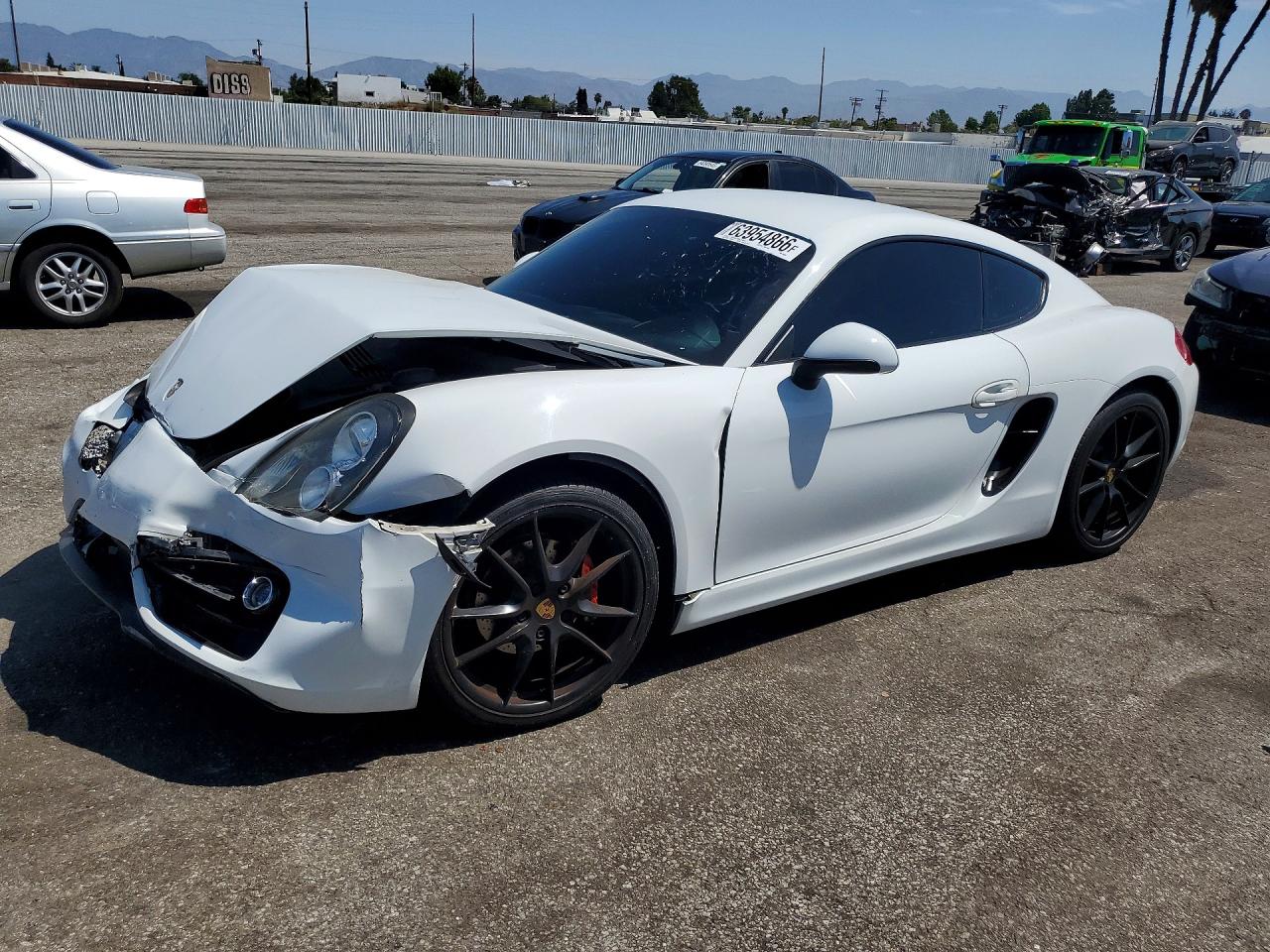 2015 PORSCHE CAYMAN | WP0AA2A84FK162003 | UPCARS