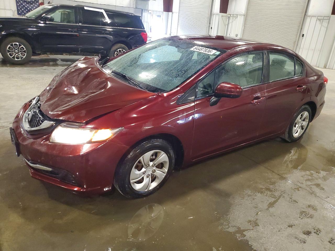 2014 HONDA CIVIC LX | 19XFB2F57EE009683 | UPCARS