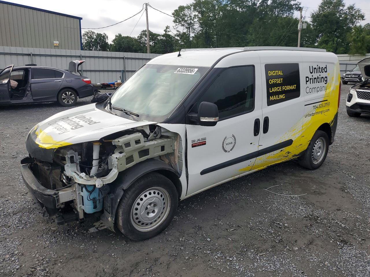 2022 RAM PROMASTER TRADESMAN | ZFBHRFAB6N6X36833 | UPCARS