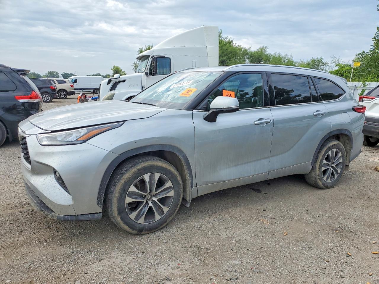 2020 TOYOTA HIGHLANDER HYBRID XLE | 5TDGBRCH3LS501366 | UPCARS