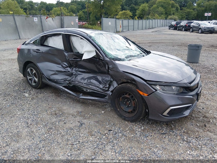 2019 HONDA CIVIC LX | 2HGFC2F65KH590303 | UPCARS