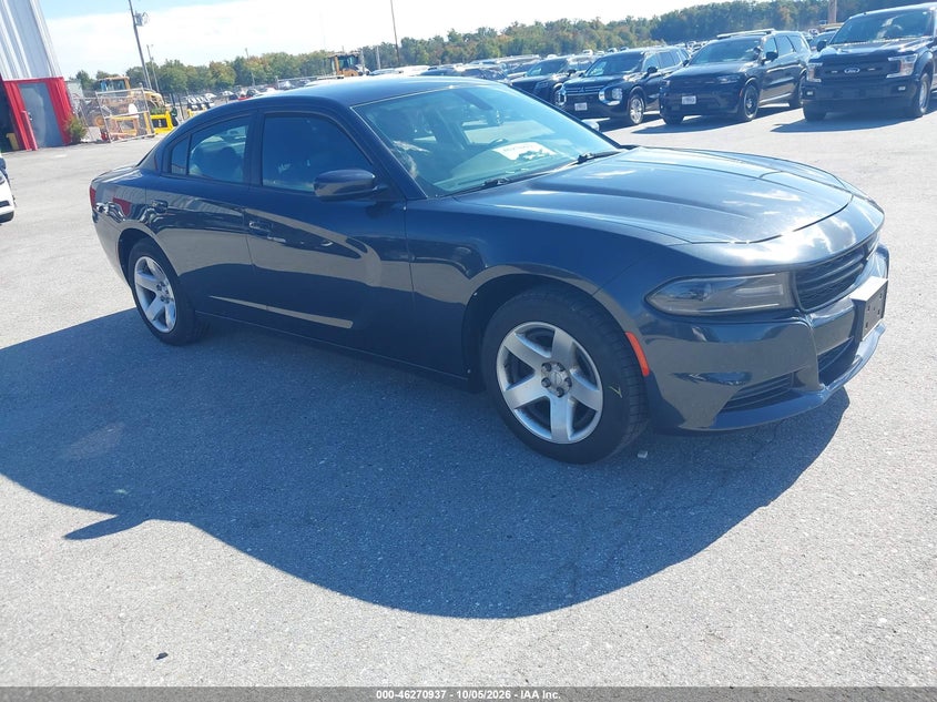 2019 DODGE CHARGER POLICE RWD | 2C3CDXAG2KH511668 | UPCARS