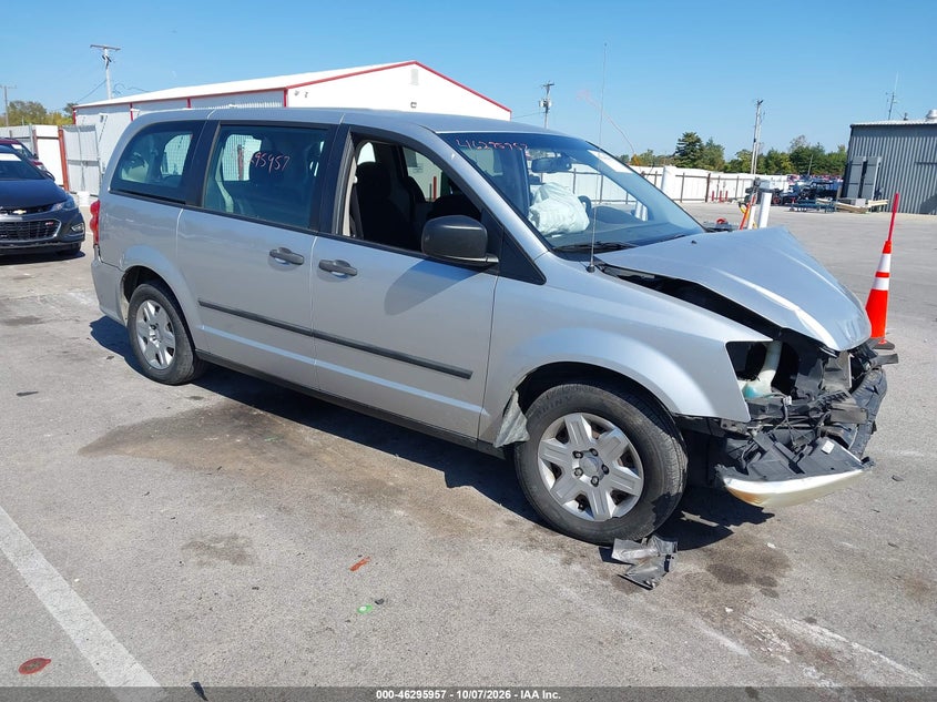 2012 DODGE GRAND CARAVAN SE/AVP | 2C4RDGBG4CR381215 | UPCARS