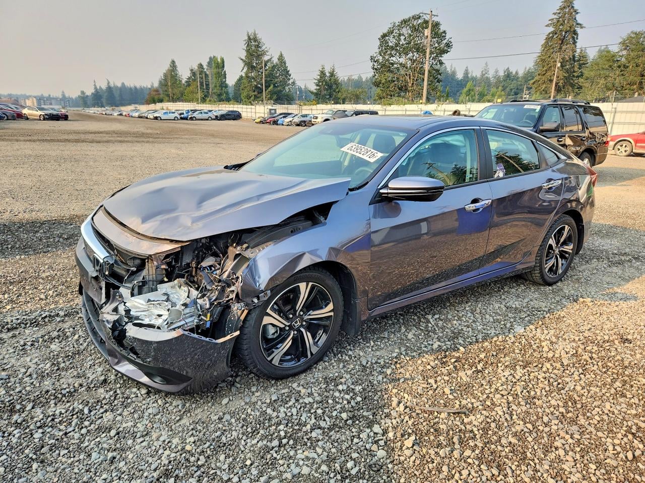 2018 HONDA CIVIC TOURING | 2HGFC1F98JH644535 | UPCARS