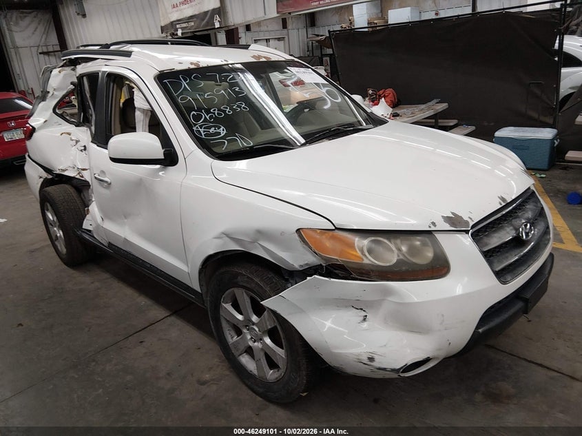 2007 HYUNDAI SANTA FE LIMITED/SE | 5NMSH13E97H068838 | UPCARS