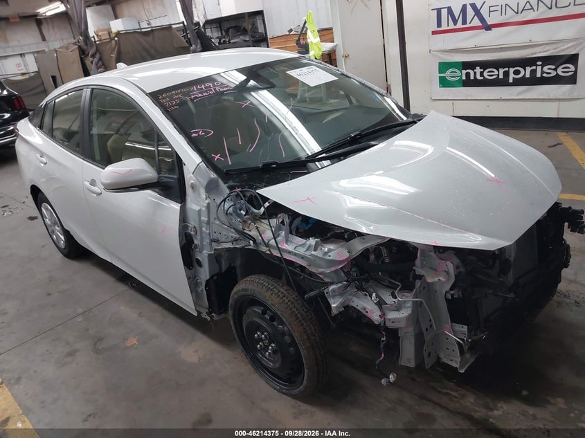 2022 TOYOTA PRIUS LE | JTDKAMFU6N3157125 | UPCARS