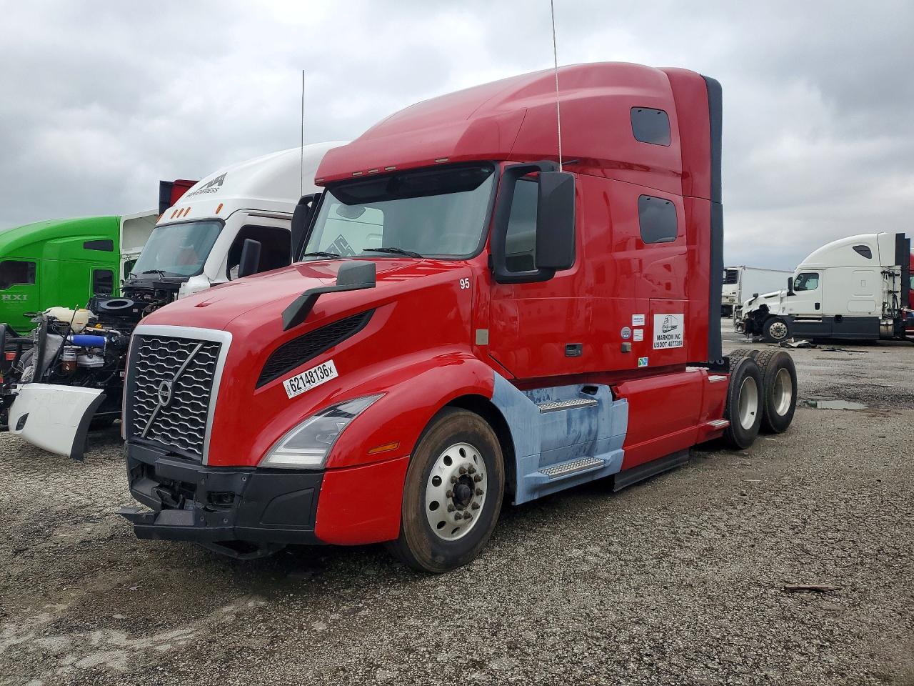 2021 VOLVO VN SEMI TRUCK | 4V4NC9EH7MN272767 | UPCARS