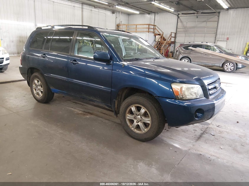 2006 TOYOTA HIGHLANDER V6 | JTEEP21A860153573 | UPCARS