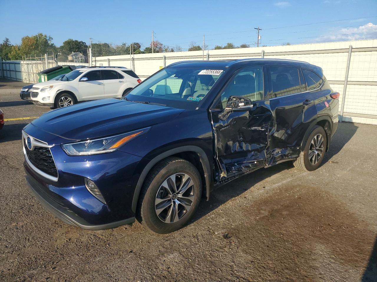 2021 TOYOTA HIGHLANDER HYBRID XLE | 5TDHBRCH2MS037783 | UPCARS