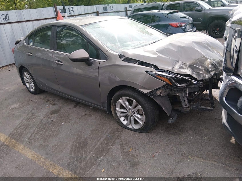 2019 CHEVROLET CRUZE LT | 1G1BE5SM4K7121186 | UPCARS
