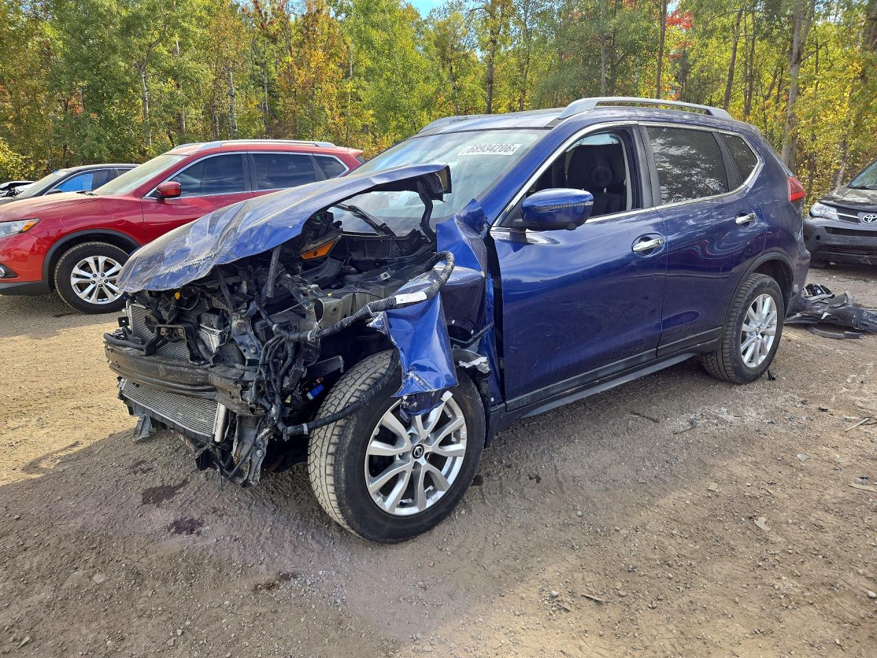 2017 NISSAN ROGUE SV | 5N1AT2MV1HC786510 | UPCARS