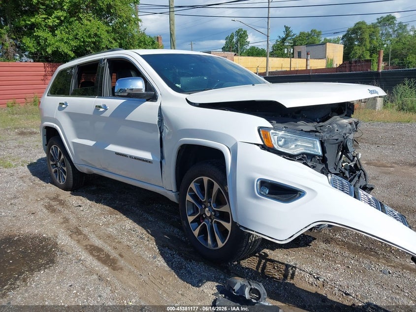 2018 JEEP GRAND CHEROKEE OVERLAND 4X2 | 1C4RJECG6JC301429 | UPCARS