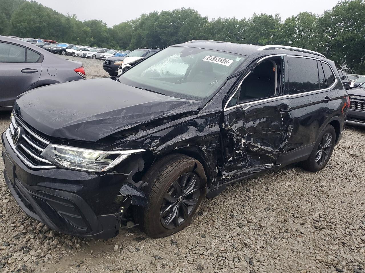2023 VOLKSWAGEN TIGUAN SE | 3VVMB7AX0PM077878 | UPCARS