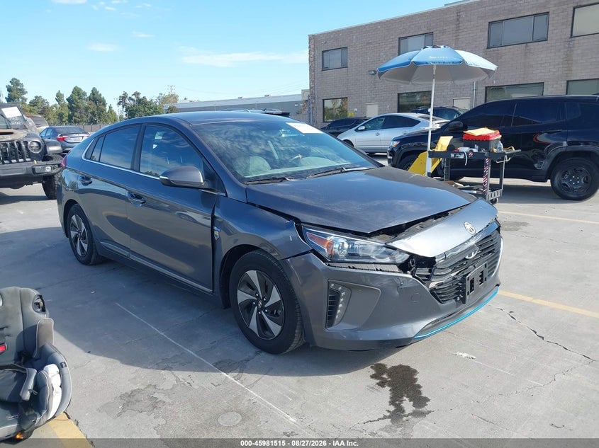2017 HYUNDAI IONIQ HYBRID SEL | KMHC75LC4HU052193 | UPCARS