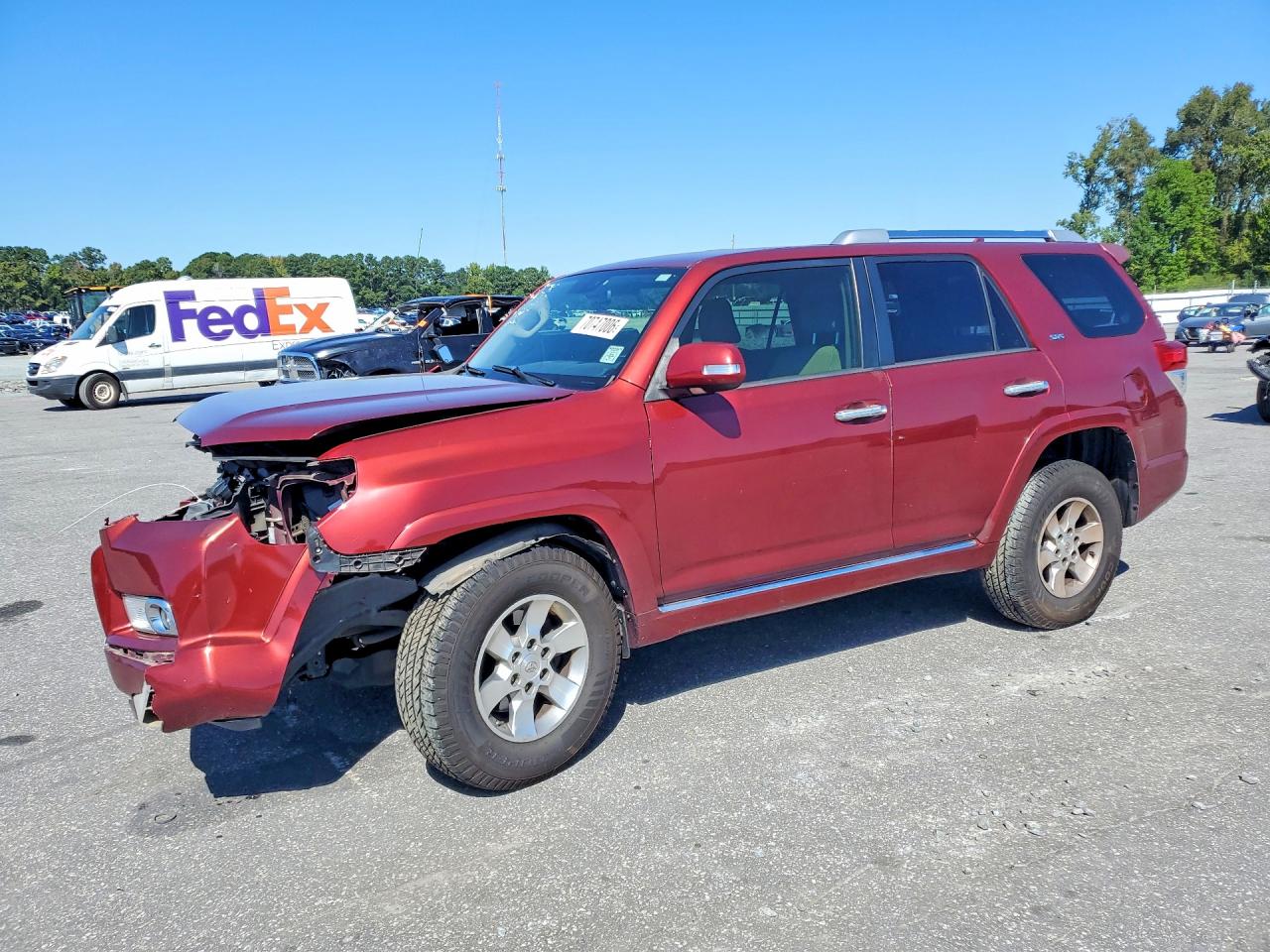 2012 TOYOTA 4RUNNER SR5 | JTEZU5JR9C5042210 | UPCARS