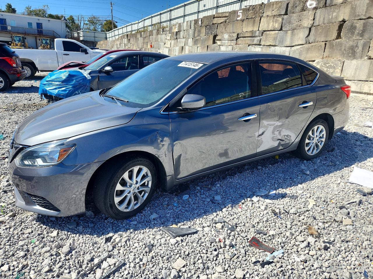2019 NISSAN SENTRA S | 3N1AB7AP7KY207824 | UPCARS