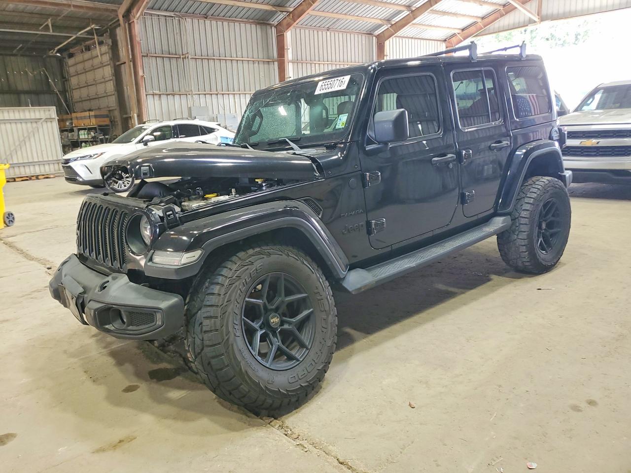 2020 JEEP WRANGLER SAHARA | 1C4HJXEN1LW153405 | UPCARS