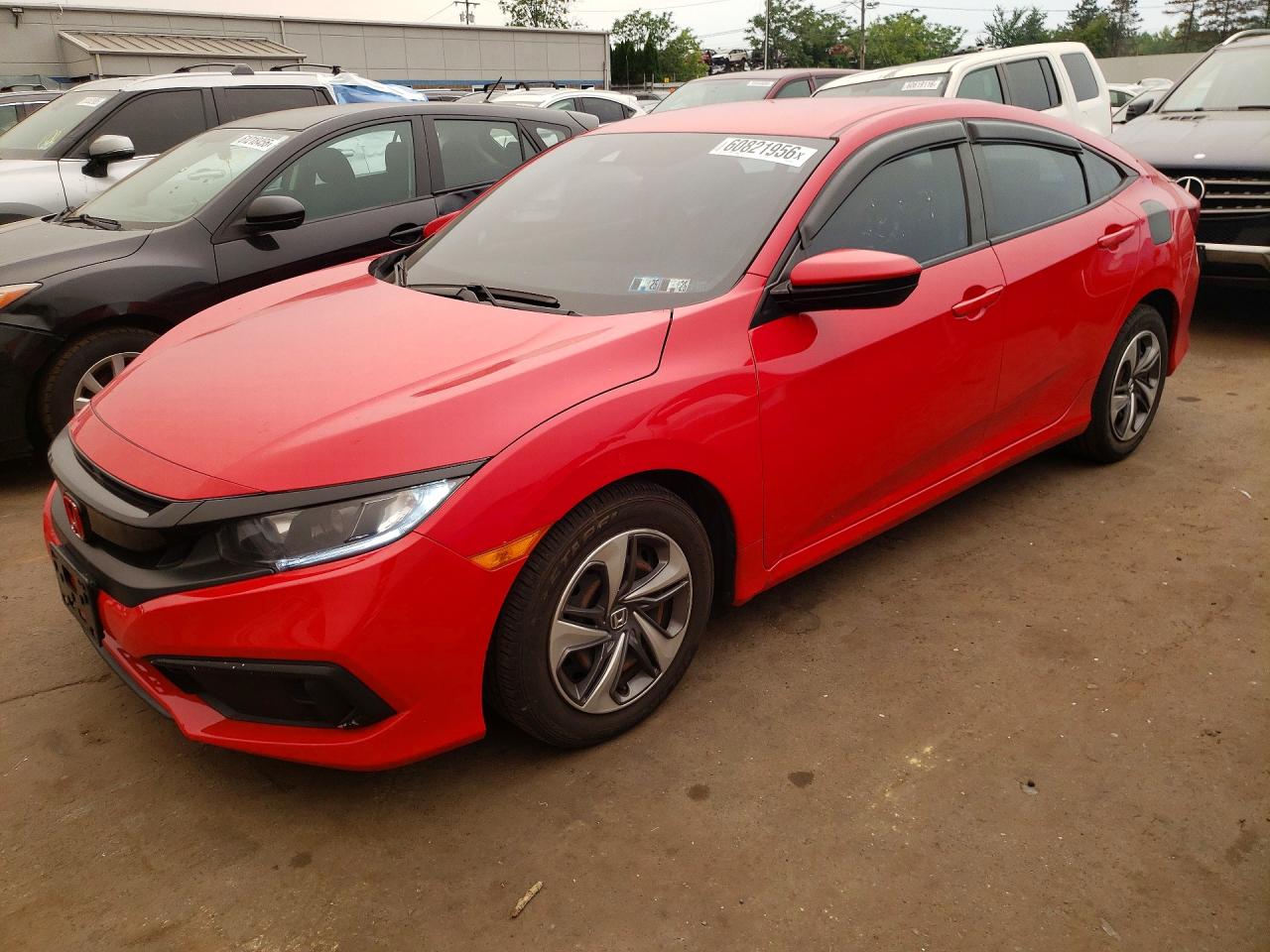 2021 HONDA CIVIC LX | 2HGFC2F64MH534923 | UPCARS