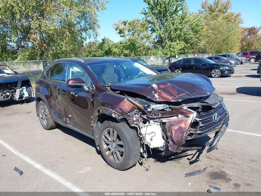 2016 LEXUS NX 200T | JTJBARBZ9G2056777 | UPCARS