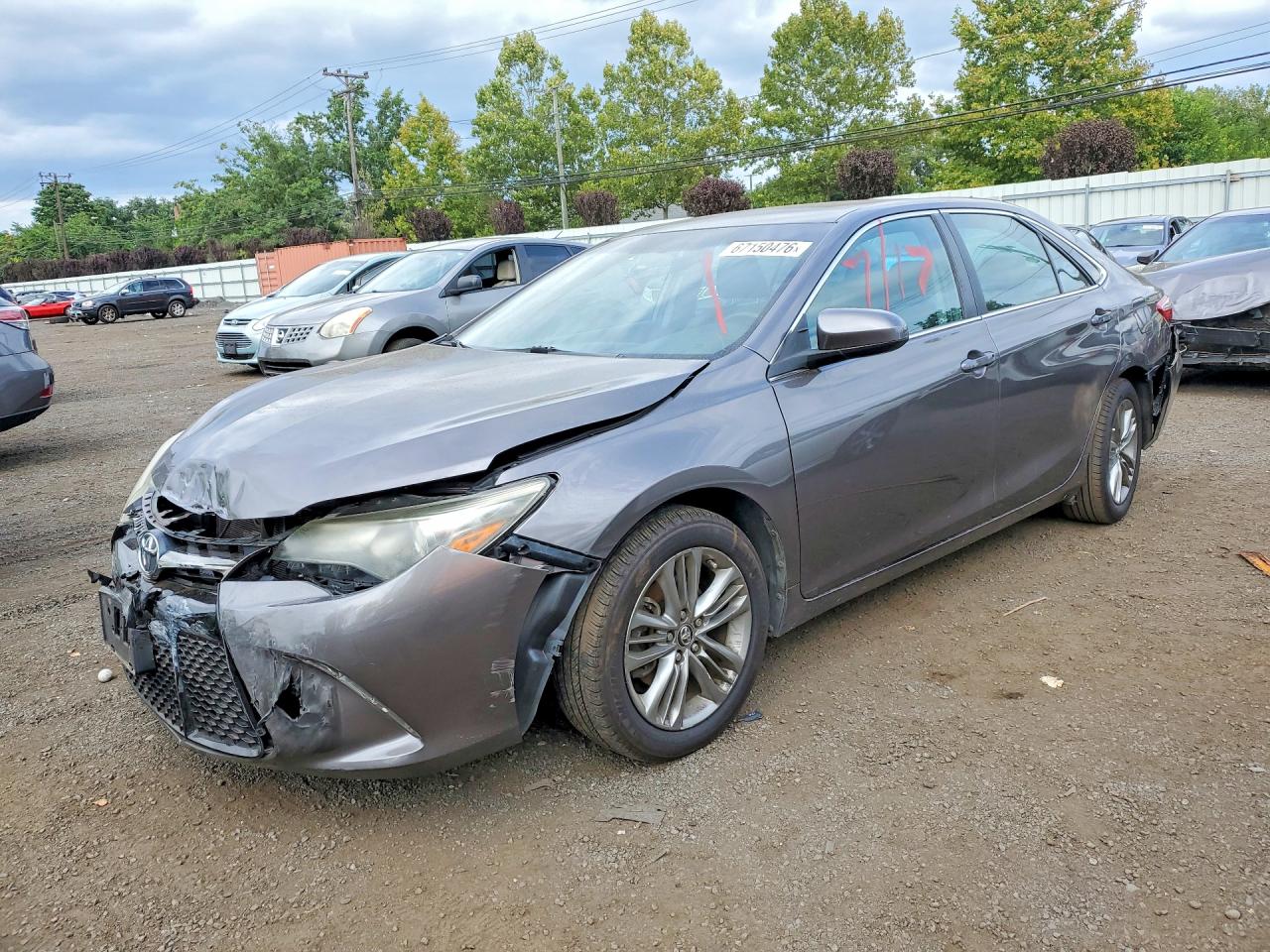 2016 TOYOTA CAMRY SE | 4T1BF1FK7GU120821 | UPCARS