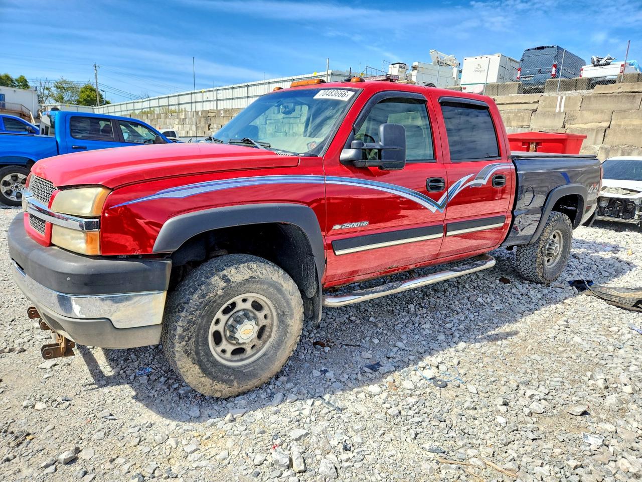 2003 CHEVROLET SILVERADO K2500 HEAVY DUTY | 1GCHK23U63F190783 | UPCARS