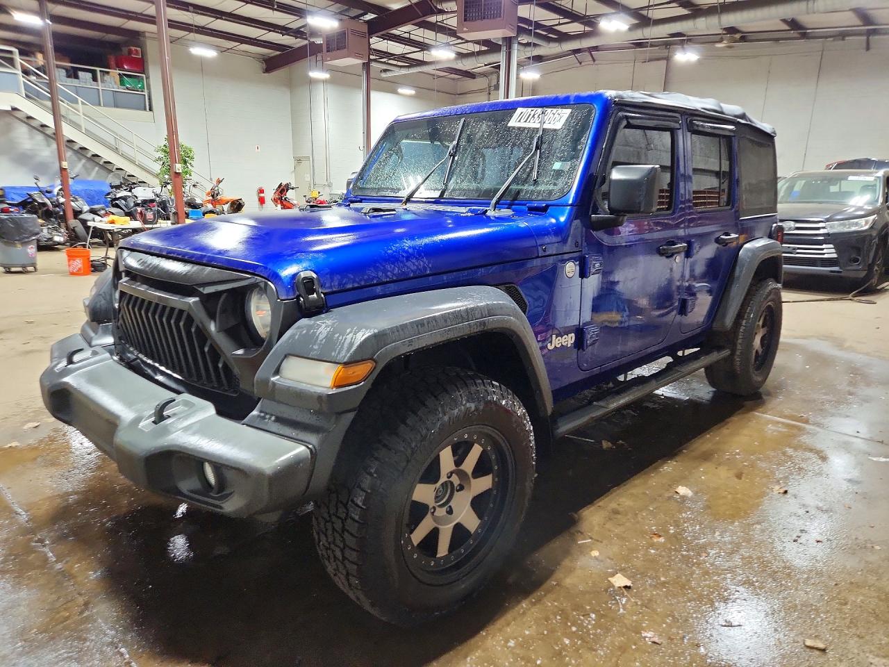 2018 JEEP WRANGLER SPORT | 1C4HJXDN6JW201723 | UPCARS