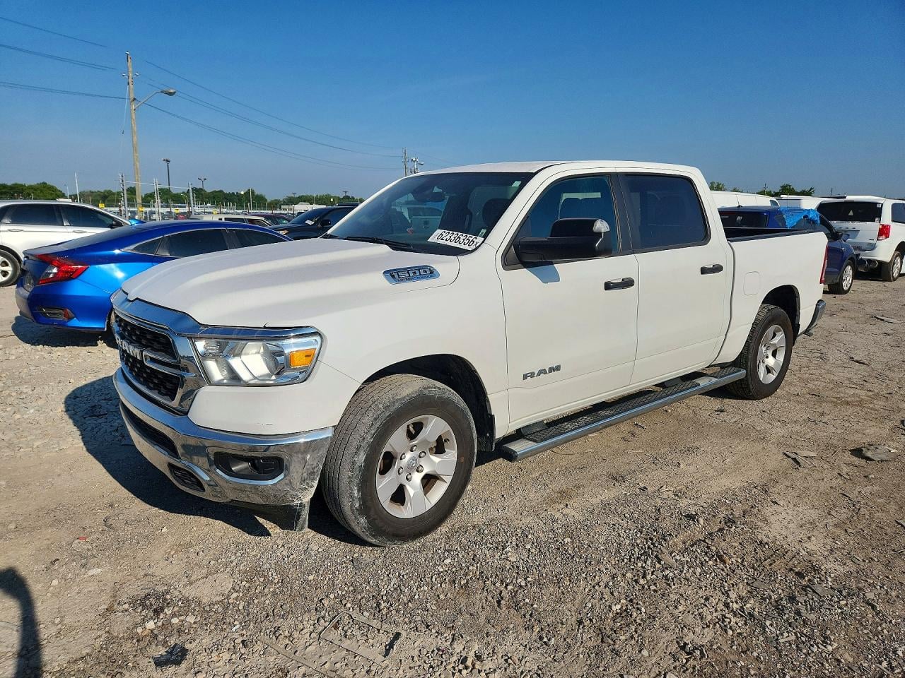 2023 RAM 1500 BIG HORN/LONE STAR | 1C6RREFT6PN619606 | UPCARS