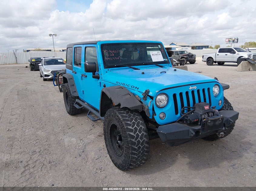 2017 JEEP WRANGLER UNLIMITED RUBICON 4X4 | 1C4BJWFG9HL592554 | UPCARS