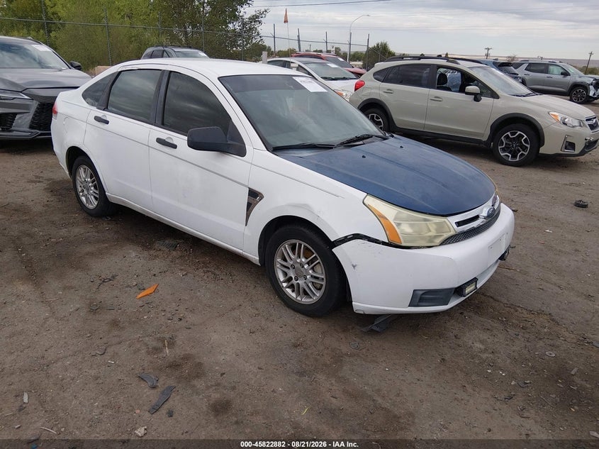 2008 FORD FOCU SE/SES | 1FAHP35N48W193627 | UPCARS
