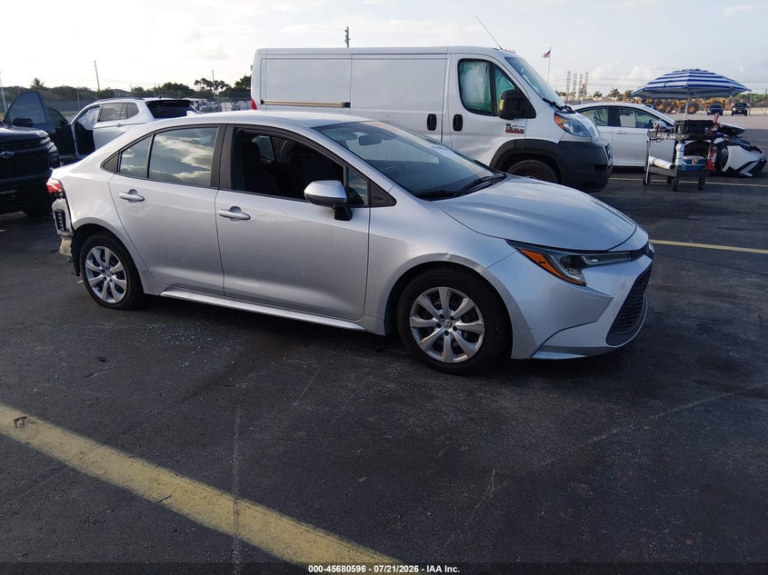 2022 TOYOTA COROLLA LE | 5YFEPMAE4NP342258 | UPCARS