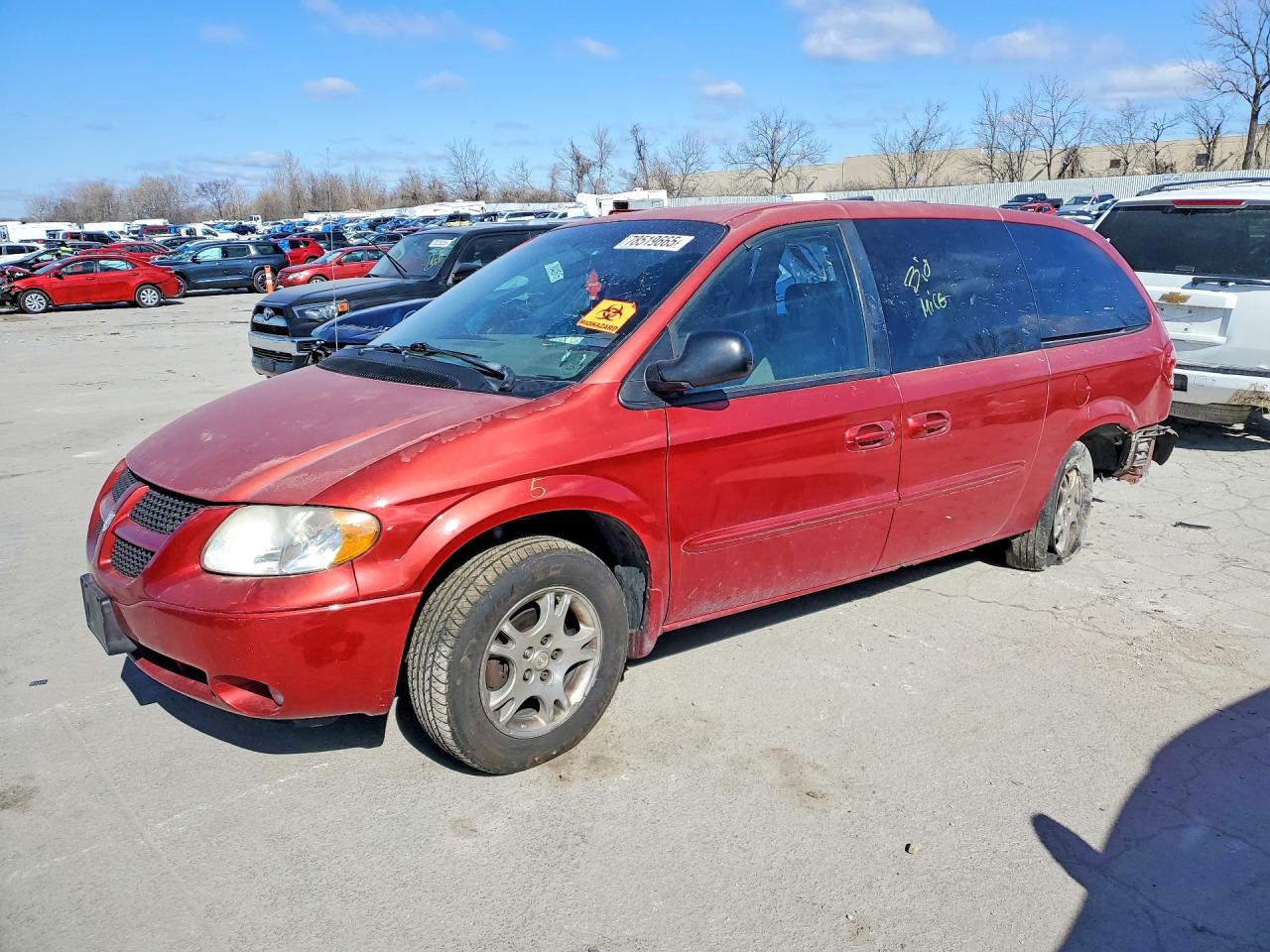 2003 DODGE CARAVAN SPORT | 2D4GP44L63R236283 | UPCARS