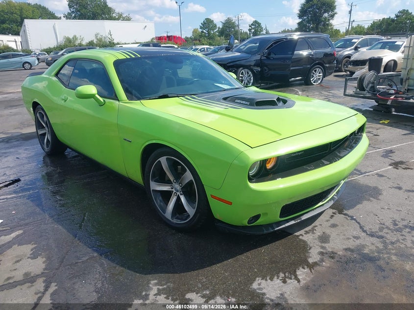 2015 DODGE CHALLENGE R/T SHAKER | 2C3CDZAT4FH809640 | UPCARS